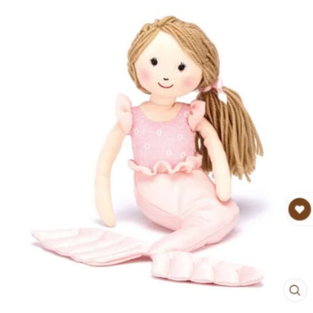 JellyCat ShellBelle Maddie The Mermaid Doll